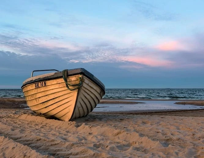 Boat on the beach